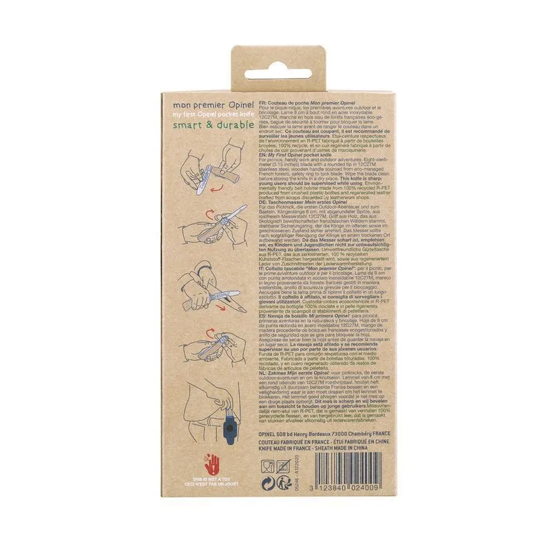 Opinel Coffret Mon Premier Opinel - Couteau enfant | Hardloop